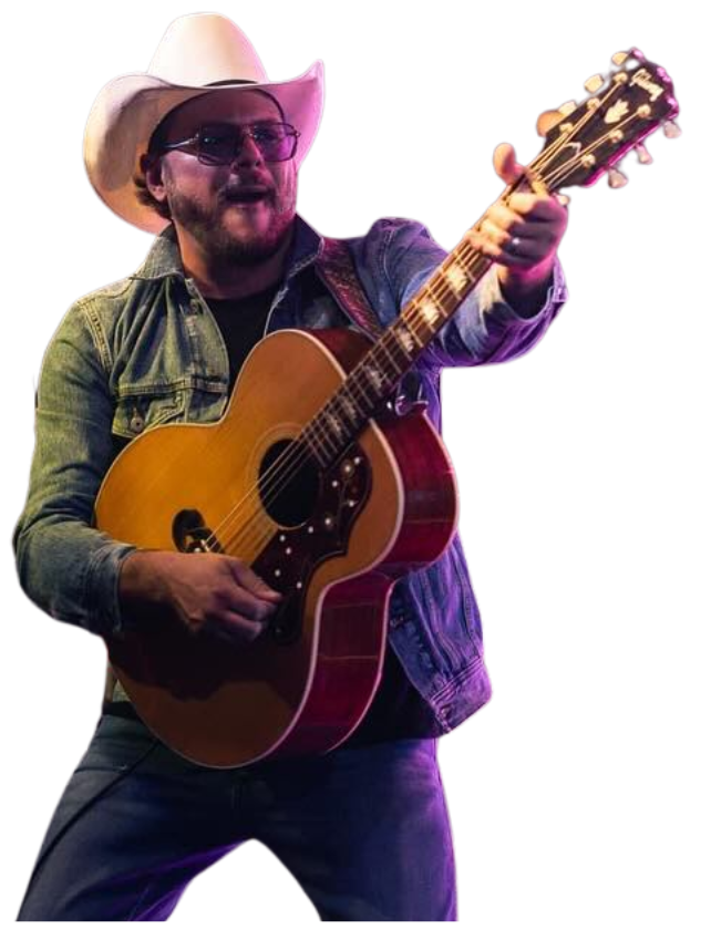 Josh Weathers playing guitar